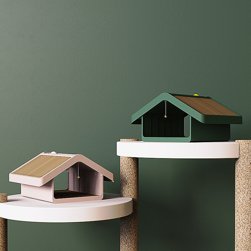Litter Cat Cottage Cat Toys Cat Supplies Vertical Cat Claw Board Corrugated Paper Cat Scratching Board